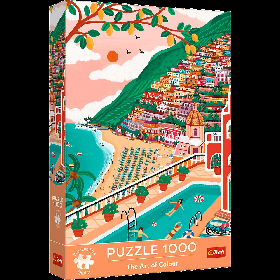 A Arte Da Cor: Positano, Itália